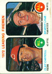 1973 Topps Baseball Cards      068      Clay Carroll/Sparky Lyle LL